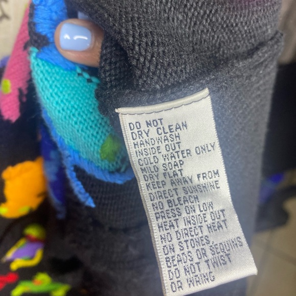 Michael Simon vintage 90's jumping frogs sweater - Picture 7 of 9